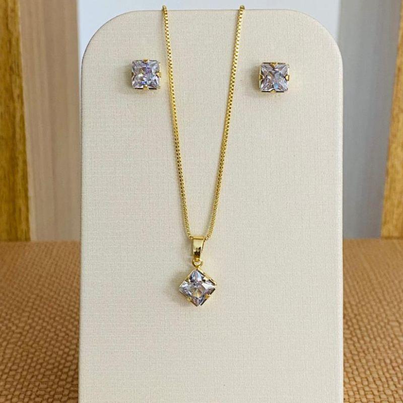 CONJUNTO QUADRADO CRISTAL