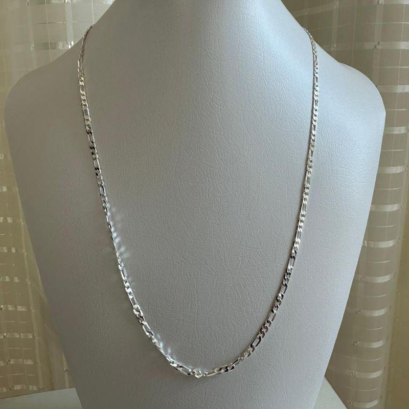 CORRENTE 3MM 3X1 60CM COM FECHO ITALIANO