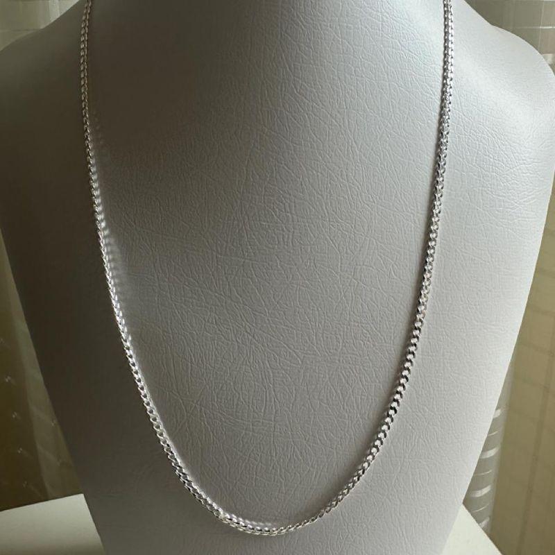 CORRENTE 60CM MASCULINA GROUMET 3MM