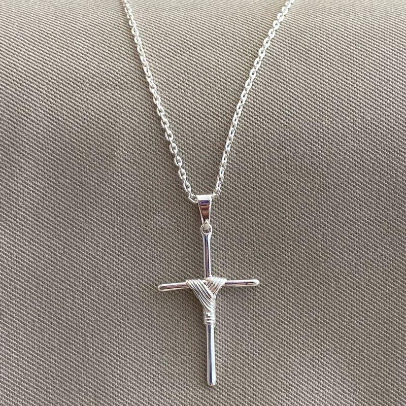 CORRENTE CADEADO MASCULINA PING CRUZ