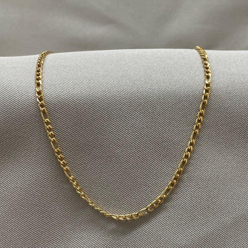 CORRENTE MASCULINA 3X1 70CM STEEL