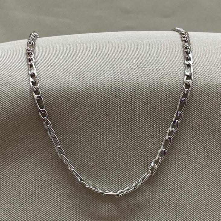 CORRENTE MASCULINA 3X1 70CM STEEL