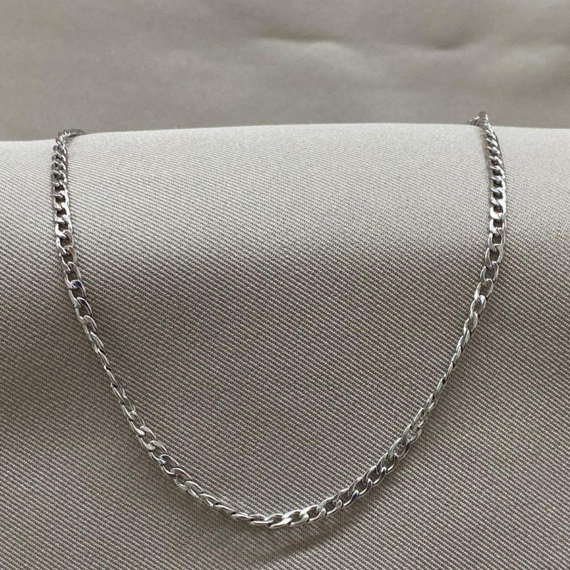 CORRENTE MASCULINA GRUMET 70CM STEEL