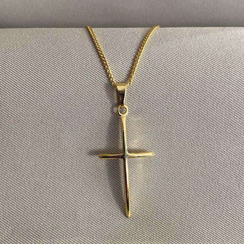 CORRENTE MASCULINA GRUMET COM PING CRUZ