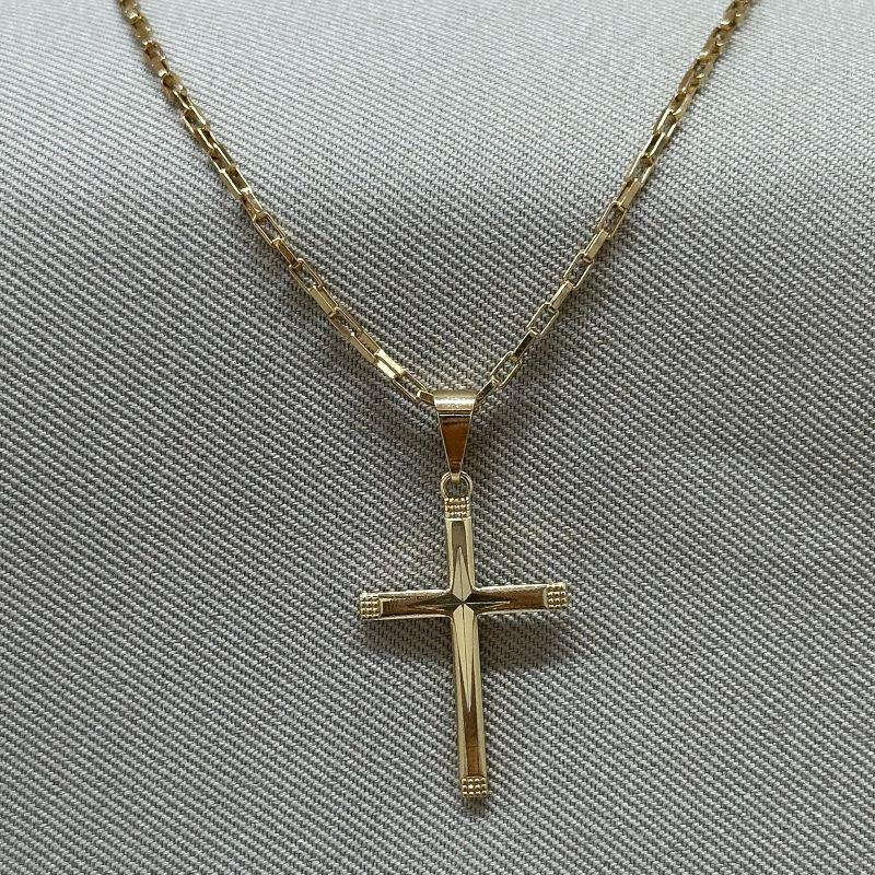 CORRENTE MASCULINA TIJOLINHO PING CRUZ