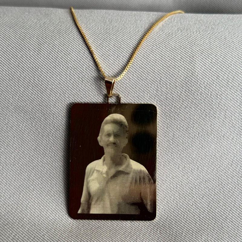 CORRENTE PERSONALIZADA COM FOTO 60CM