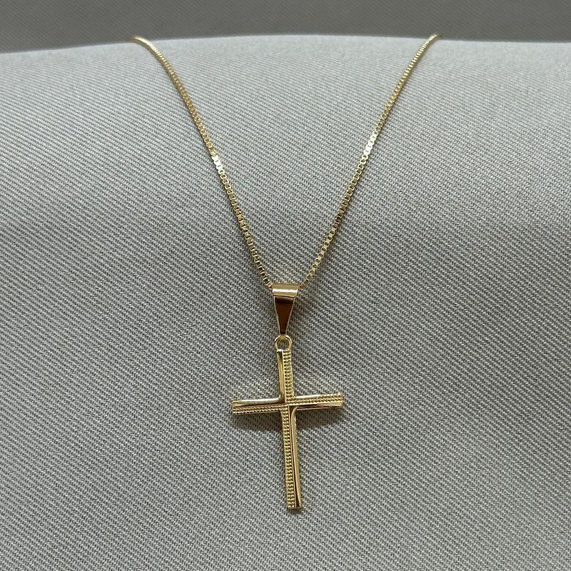 CORRENTE VENEZIANA PINGENTE CRUZ PONTILHADA