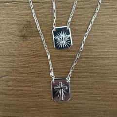 ESCAPULARIO CRUZ + ESPIRITO SANTO 60CM