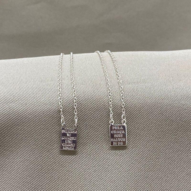 ESCAPULARIO MEDALHA DE ORAÇÃO 60CM