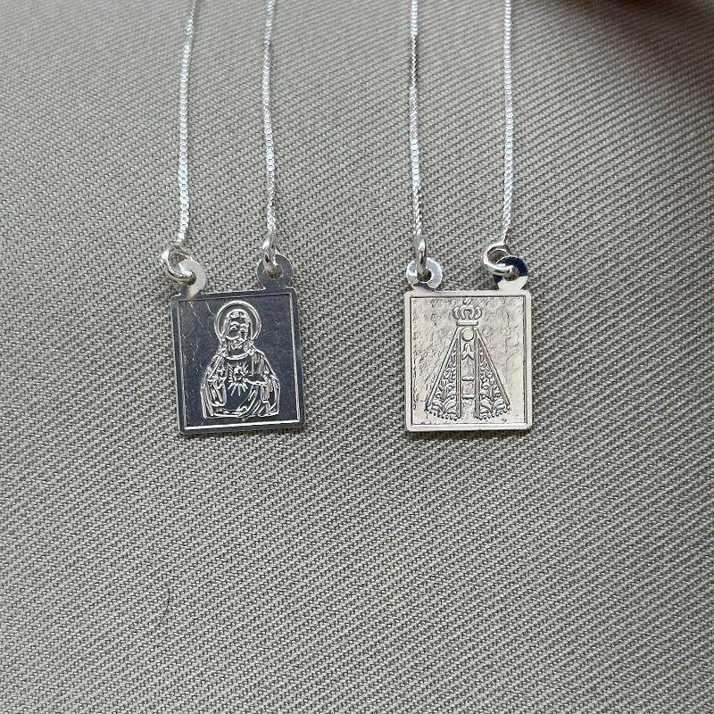 ESCAPULARIO N.S APARECIDA E SAGRADO CORAÇÃO