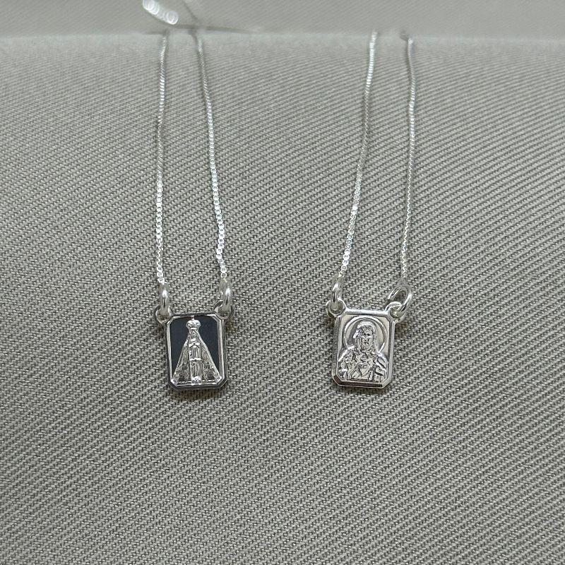 ESCAPULARIO NOSSA SENHORA E CORAÇÃO