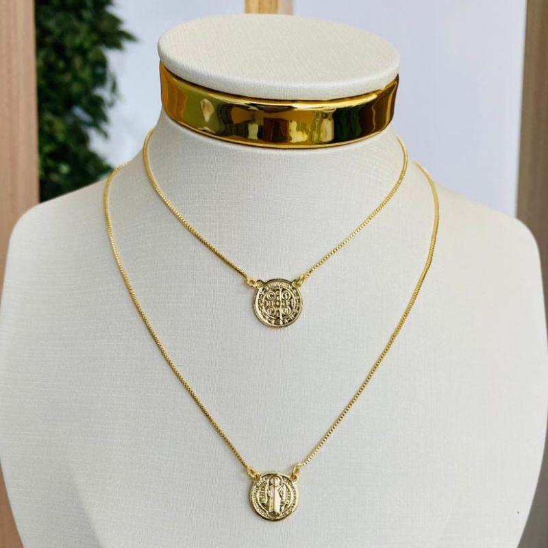 ESCAPULARIO SÃO BENTO VENEZIANA 60CM