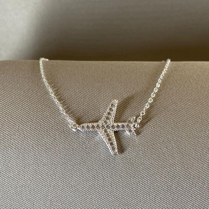 PULSEIRA AVIÃO CRAVEJADO COM ZIRCONIAS