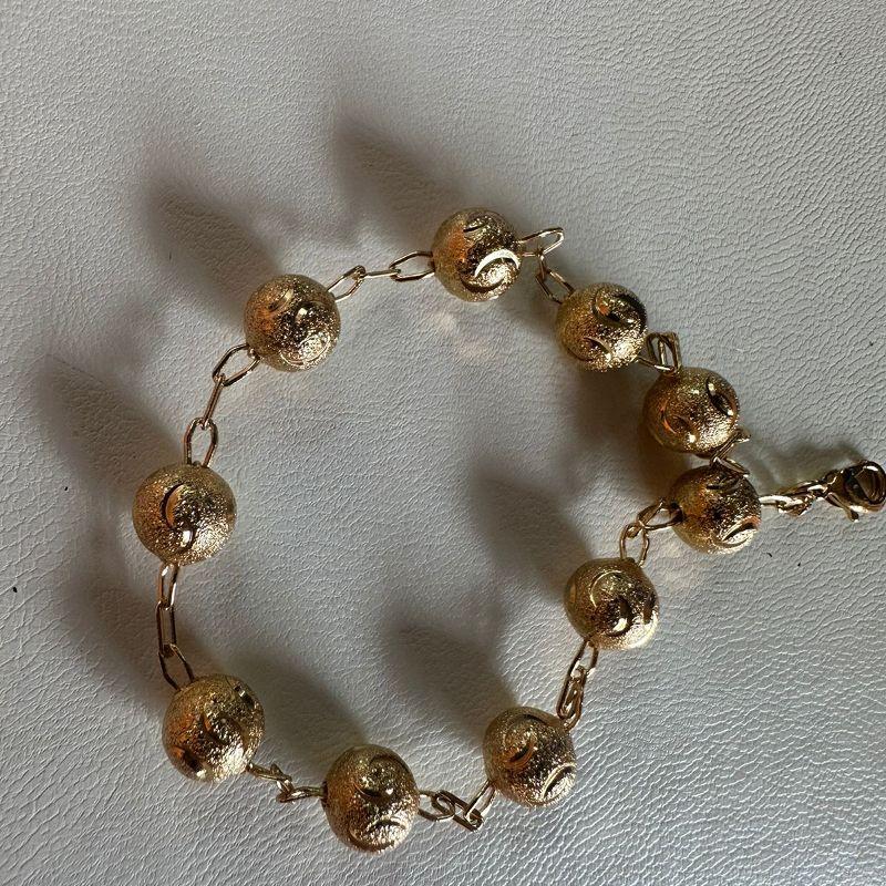 PULSEIRA BOLA FOSCA TRABALHADA