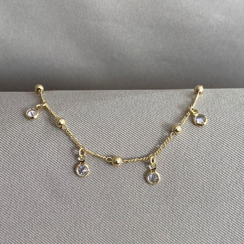 PULSEIRA BOLINHA COM ZIRCONIA