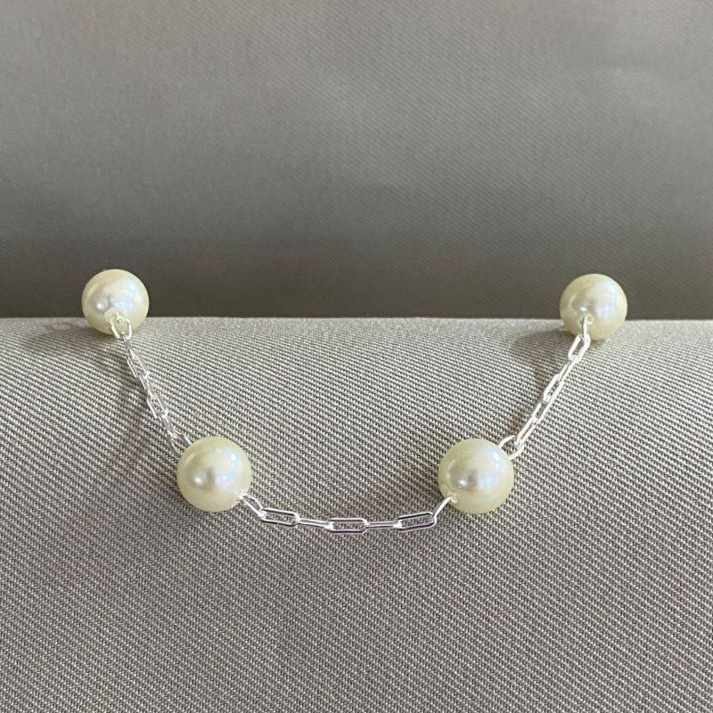 PULSEIRA CARTIER COM 4 PEROLAS