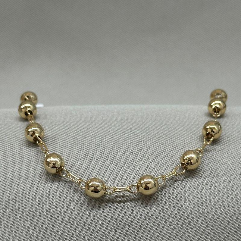 PULSEIRA CARTIER COM BOLA 5,5MM