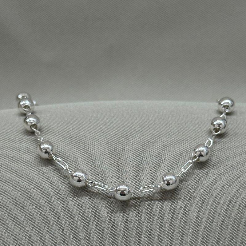 PULSEIRA CARTIER COM BOLA 5,5MM