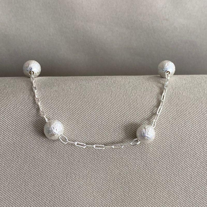 PULSEIRA CARTIER COM BOLA FOSCA