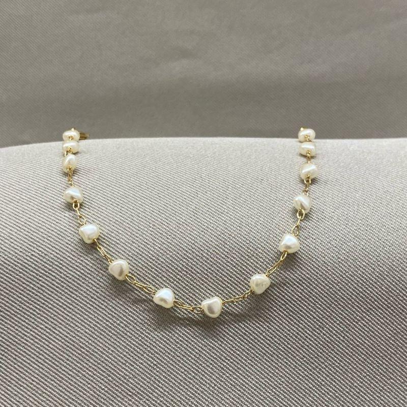 PULSEIRA CORAÇÃO PEROLA