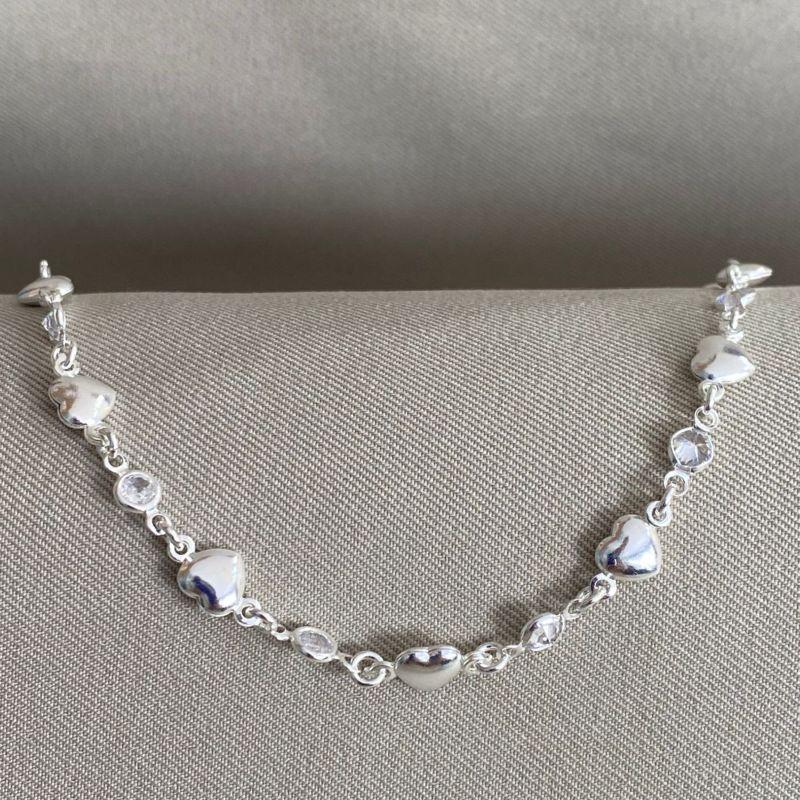 PULSEIRA CORAÇÕES C/ZIRCONIA