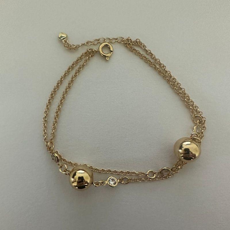 PULSEIRA DUPLA 2 BOLINHAS