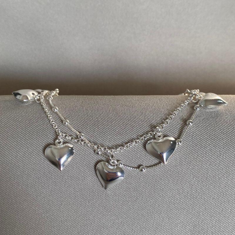 PULSEIRA DUPLA CORAÇÕES