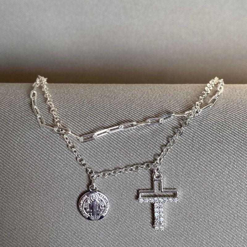 PULSEIRA DUPLA SÃO BENTO E CRUZ