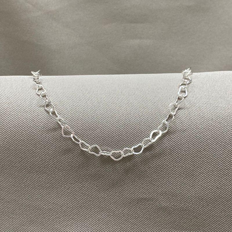 PULSEIRA ELO CORAÇÃO 4MM