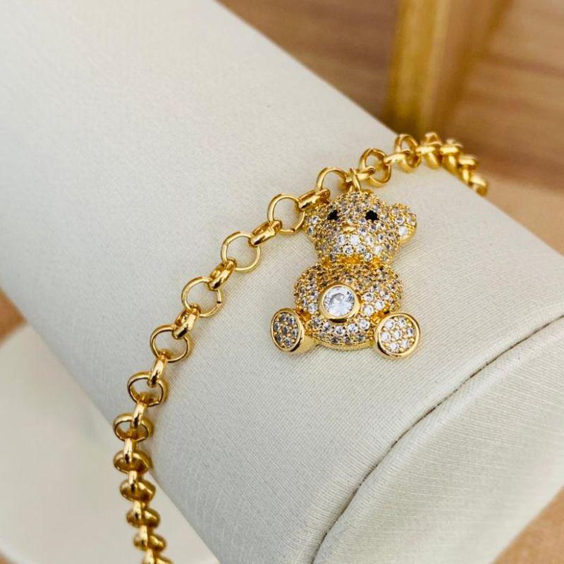 PULSEIRA ELO PORTUGUES COM URSO