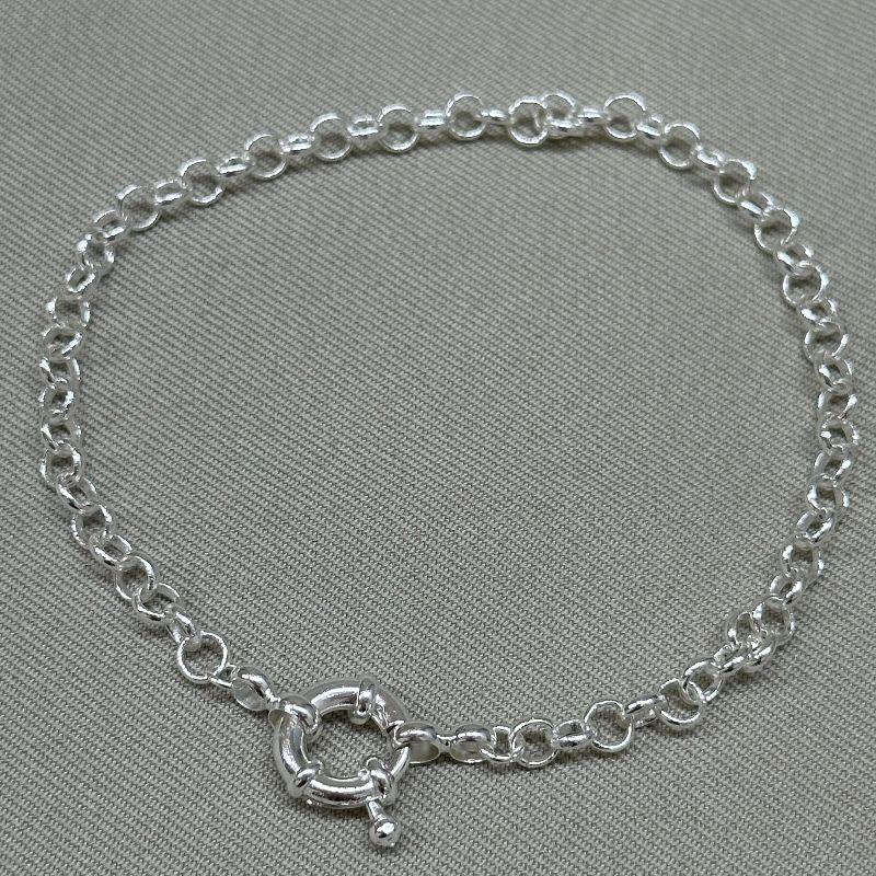 PULSEIRA ELO PORTUGUES E FECHO BÓIA 10MM 17CM