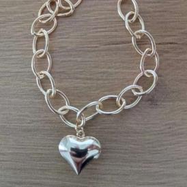 PULSEIRA ELOS COM CORAÇÃO