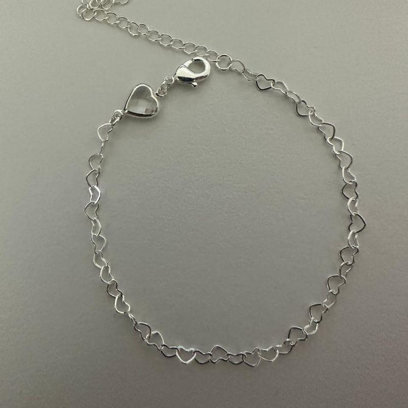 PULSEIRA ELOS CORAÇÃO COM 1 ZIRCONIA CORAÇÃO