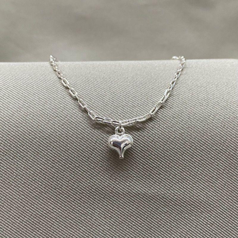 PULSEIRA INFANTIL CARTIER E PINGENTE DE CORAÇÃO