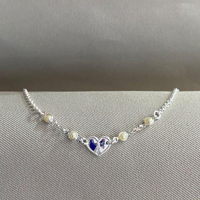 PULSEIRA INFANTIL CORAÇÃO NS APARECIDA COM PEROLA