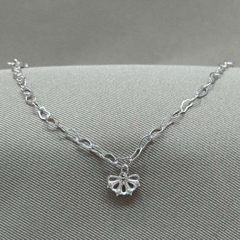 PULSEIRA INFANTIL ELO CORAÇÃO FLOR