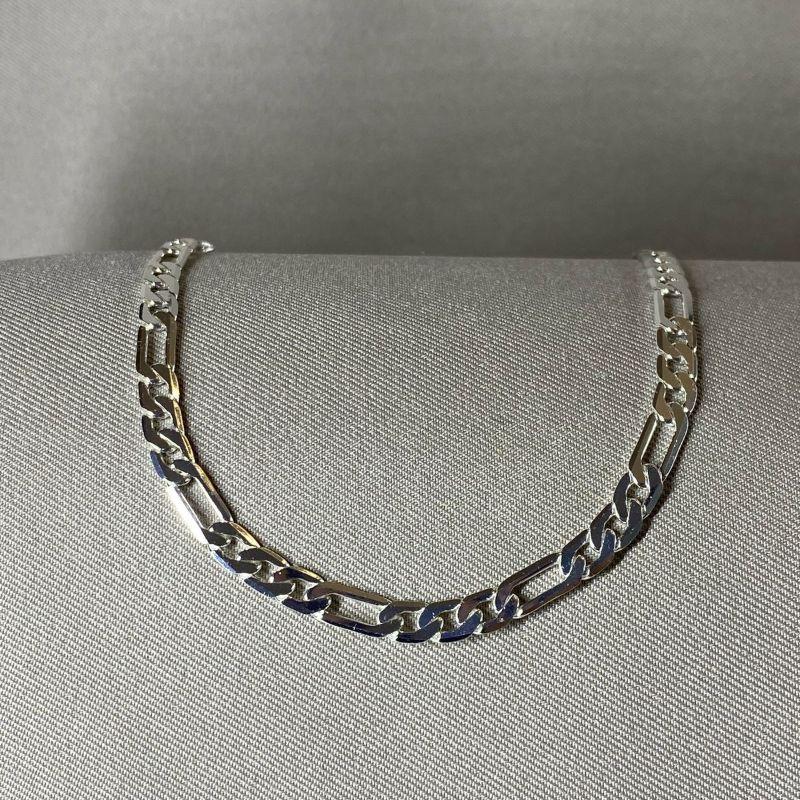 PULSEIRA MASCULINA 3X1 DIAMANTADA  20CM COM FECHO MOSQUETE 15MM