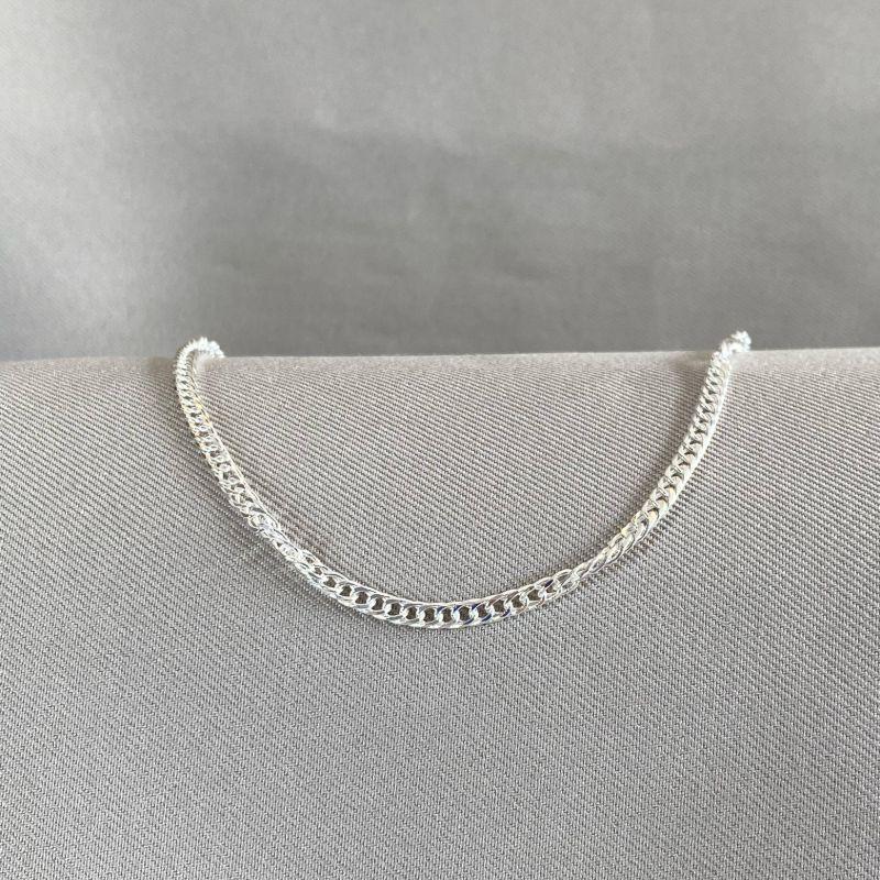 PULSEIRA MASCULINA ELO GRUMET DUPLO 3X1 5MM FECHO GAVETA 20CM