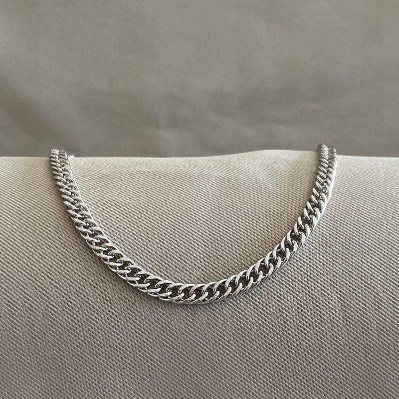 PULSEIRA MASCULINA GRUMET DUPLA STEEL