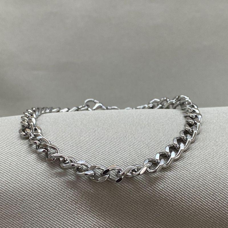 PULSEIRA MASCULINA GRUMET STEEL