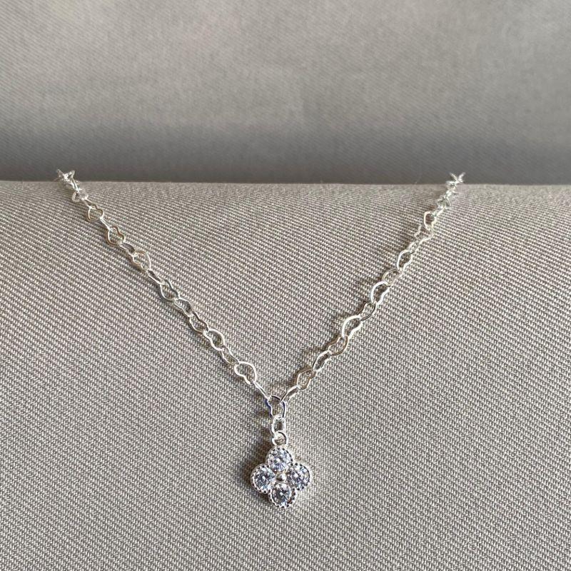 PULSEIRA TREVO CRISTAL ELO CORAÇÃO