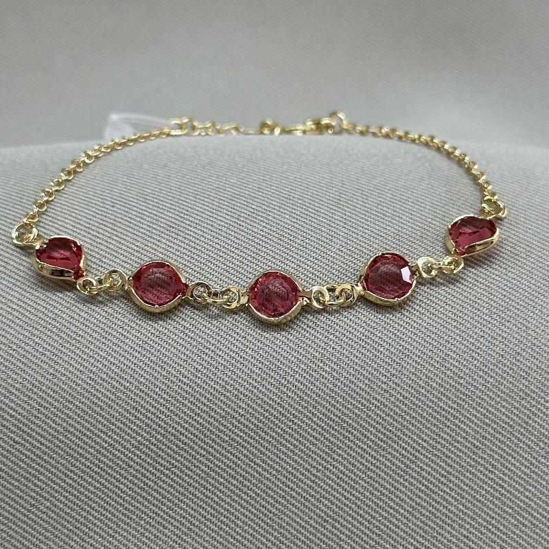 PULSEIRA ZIRCONIAS ROSA