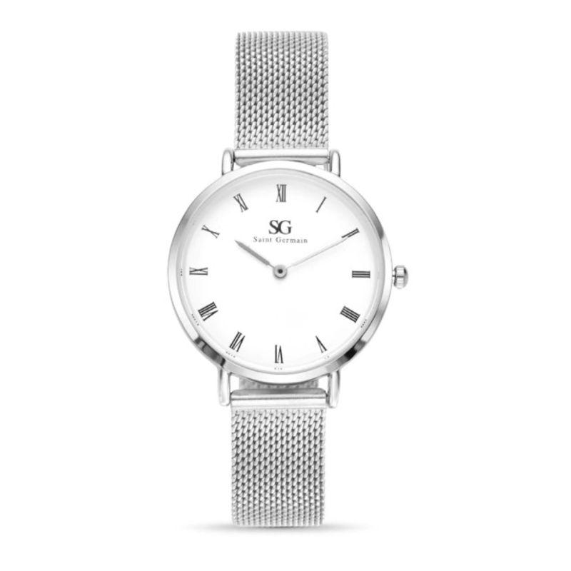 Relógio Feminino Harlem Romain Prata 32mm