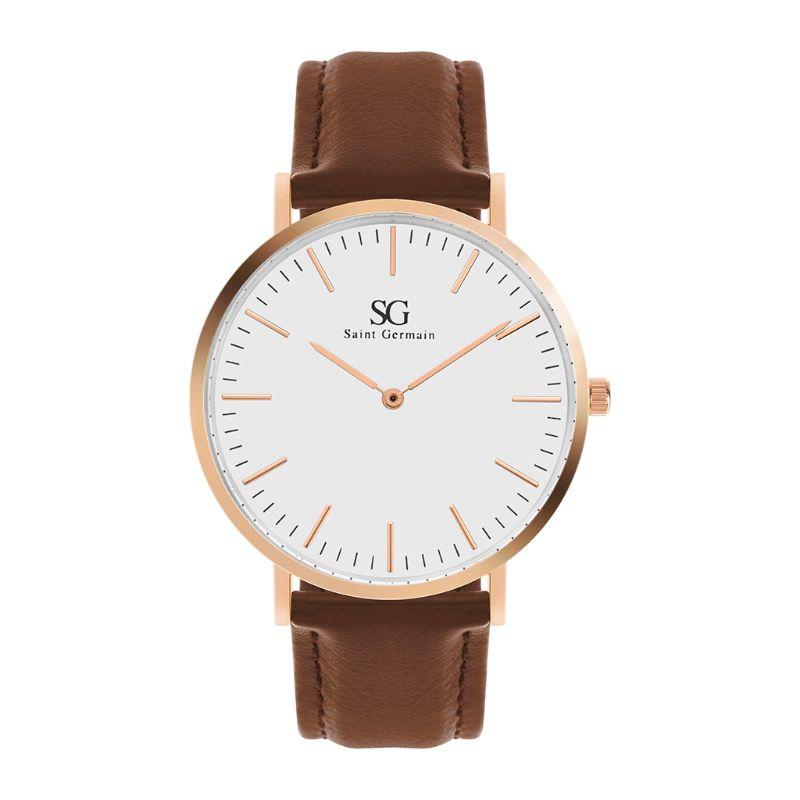 Relógio Minimalista Bronx Rosé Gold 40mm