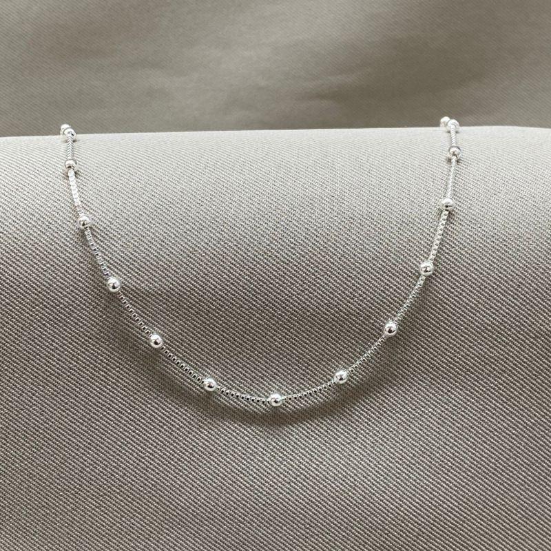 TORNOZELEIRA FEMININA VENEZIANA 0,8 COM BOLINHAS 1*1