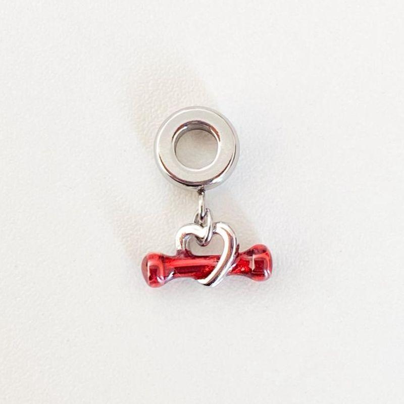 BERLOQUE PENDURICALHO DE CORAÇÃO COM HALTER