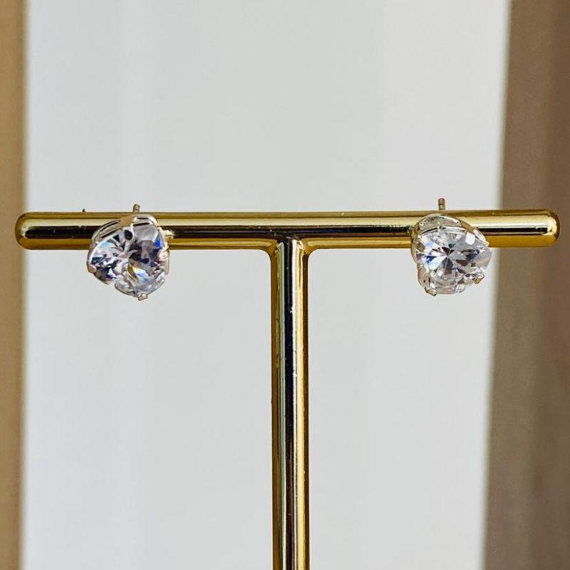 BRINCO CORAÇÃO ZIRCONIA G