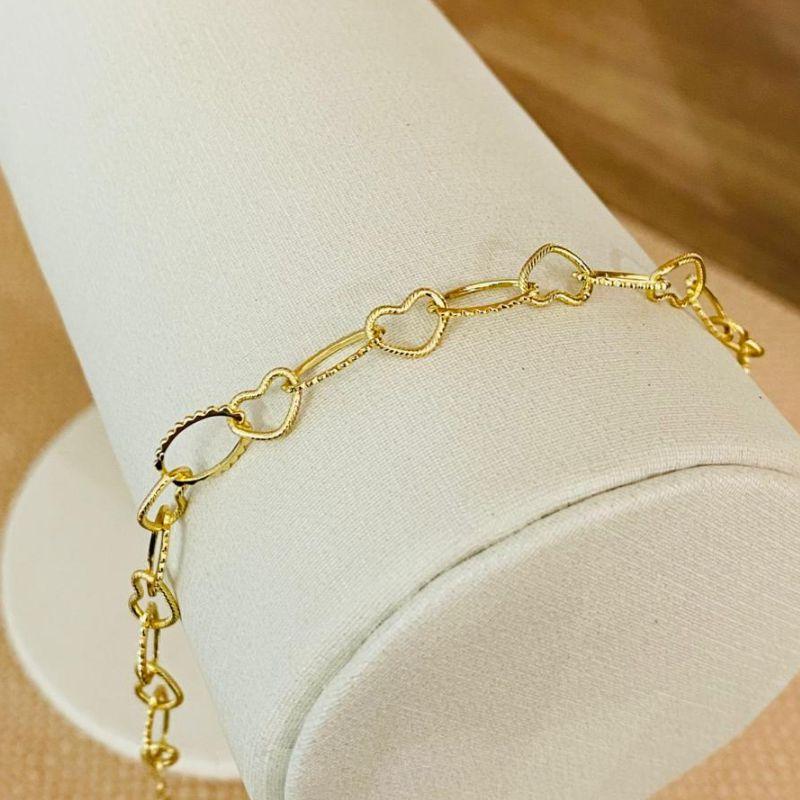 PULSEIRA ELOS COM CORAÇÃO