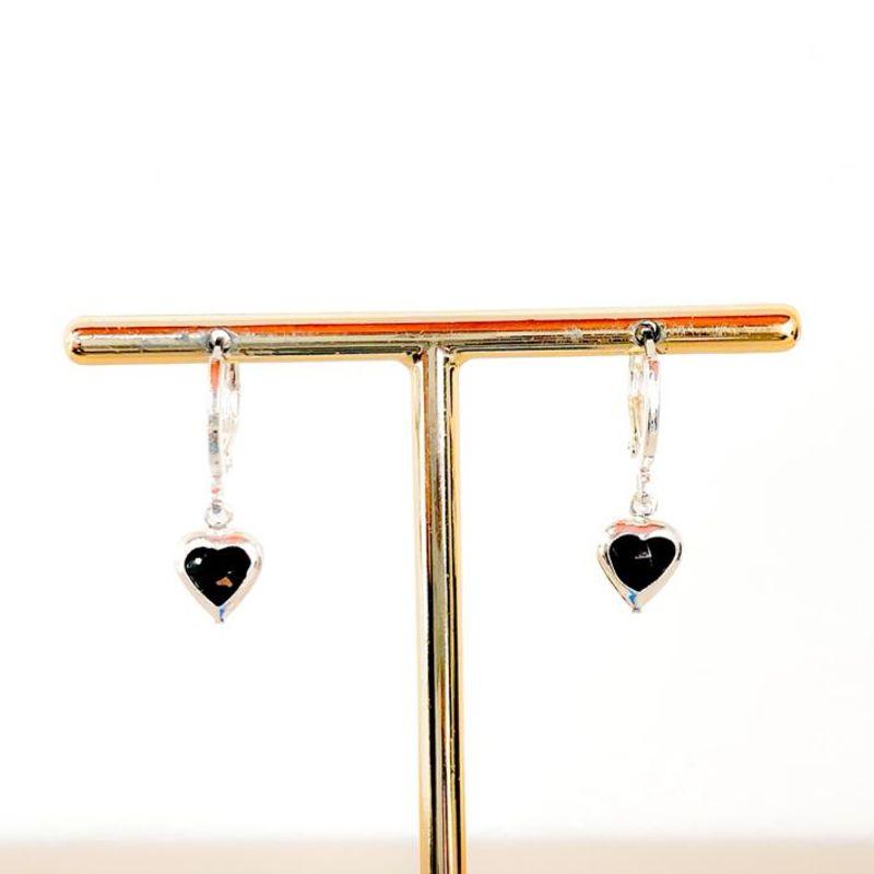 BRINCO ARTICULÁVEL CORAÇÃO PRETO