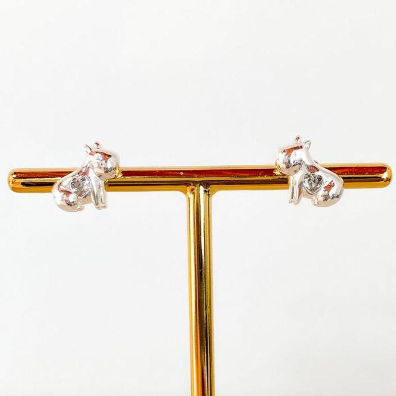 BRINCO CAPIVARA COM ZIRCONIA